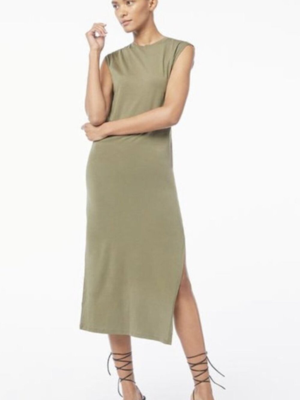 FRAME Denim Le Muscle Maxi Dress